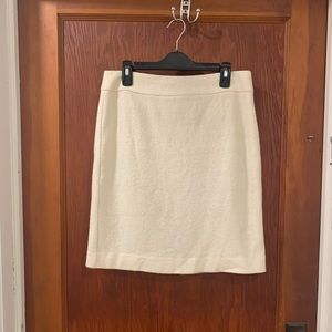 Banana Republic Cream colored Wool skirt